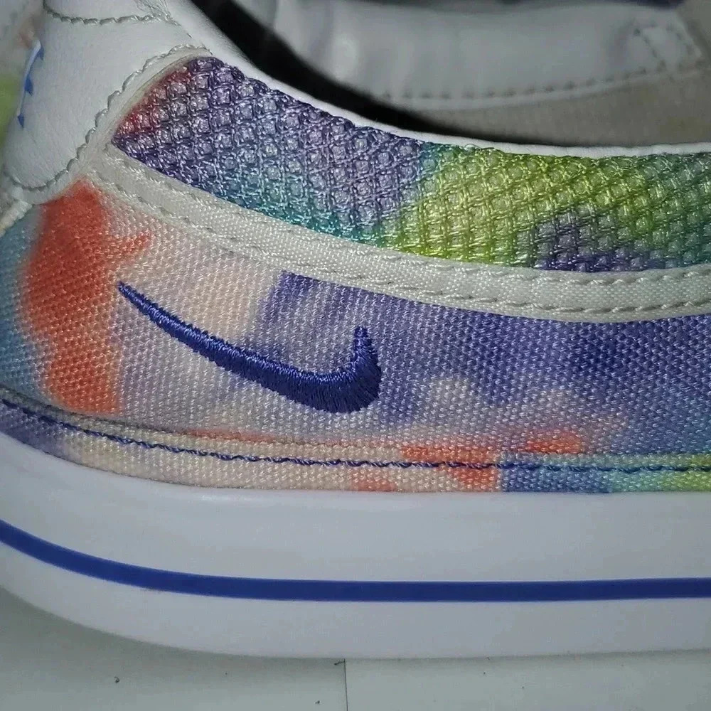 Nike Court Legacy Tie Dye Slip On Shoes Women's Size 8.5 - Picture 14 of 15